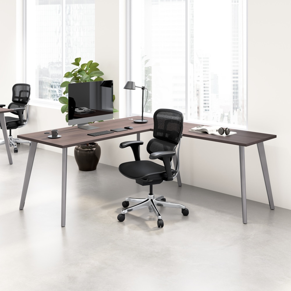 WorkPro® Motiva 72"W Modern L-Shaped Office Desk With