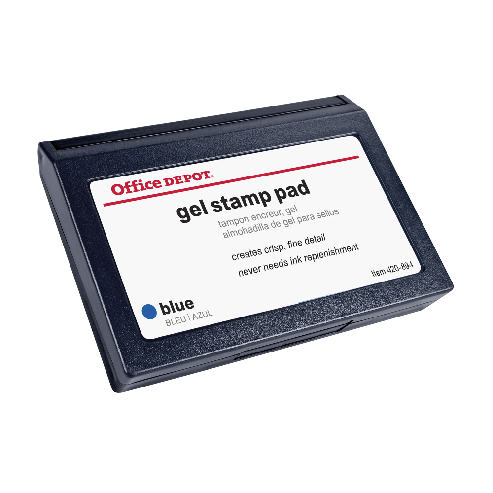 Office Depot® Brand Gel Stamp Pad, 3 1/4"