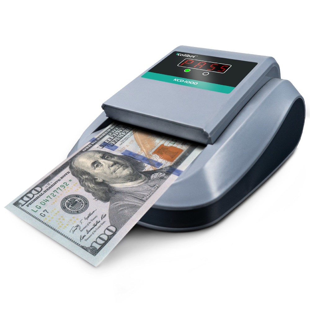 Kolibri KCD-1000 4-Way Orientation Portable Fake Currency Reader