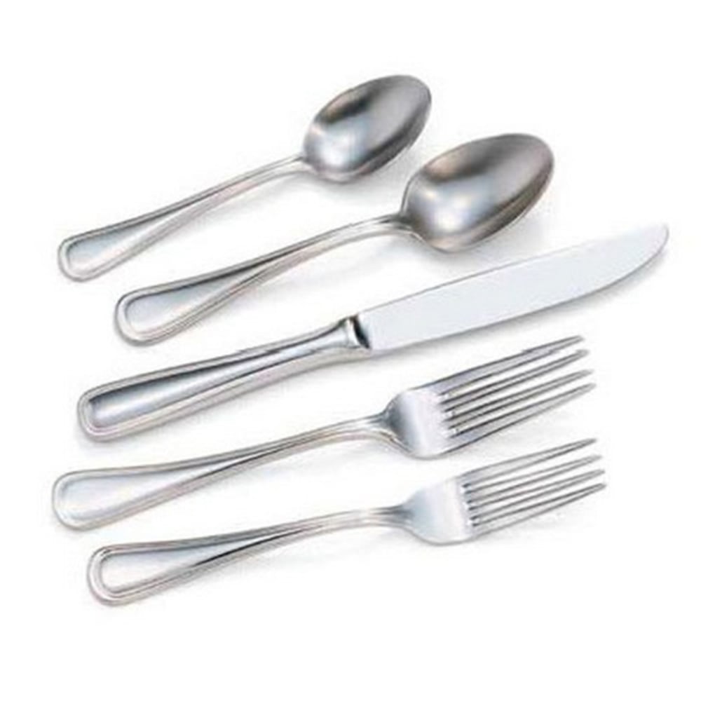 Walco Pacific Rim Stainless Steel Dinner Knives, Silver,