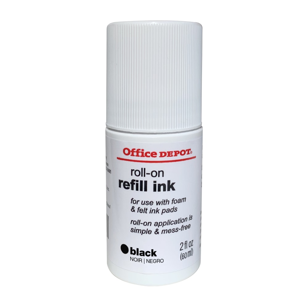 Office Depot® Brand Roll On Ink, 2 Oz,