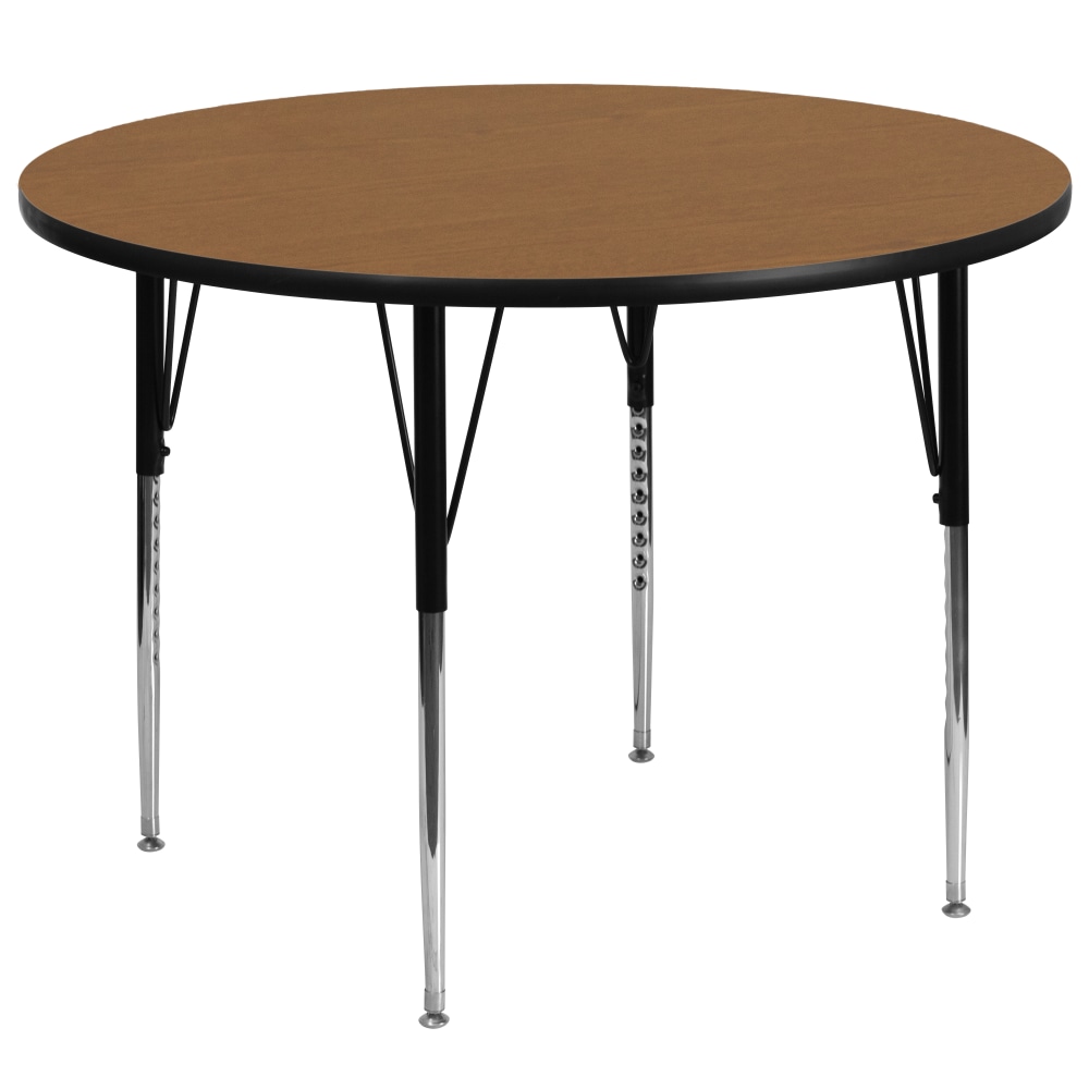 Flash Furniture Round Thermal Laminate Activity Table With