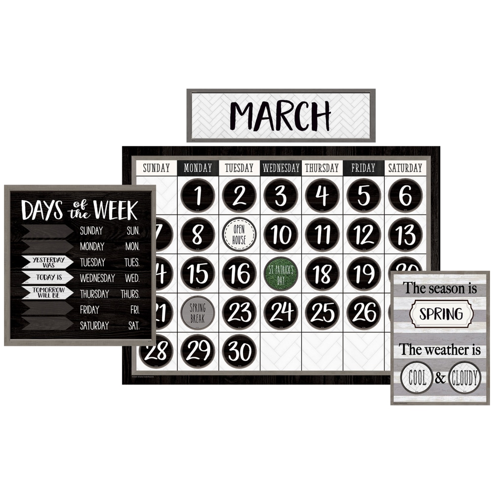 Teacher Created Resources® Modern Farmhouse 83-Piece Calendar