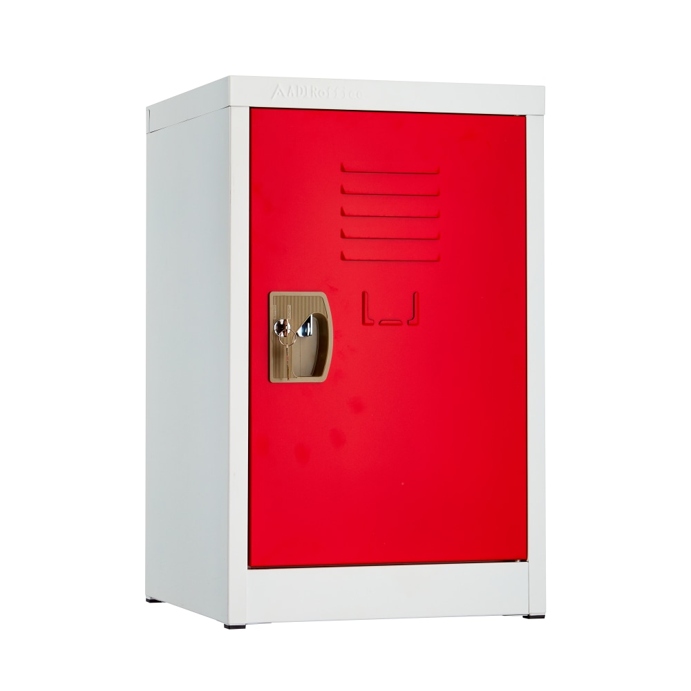 Alpine AdirOffice 1-Tier Steel Locker, 24"H x 15"W