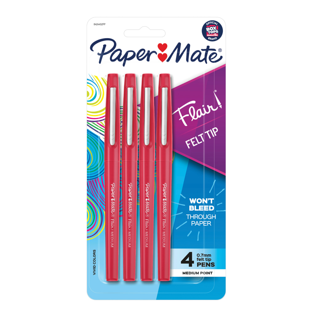 Paper Mate® Flair® Porous-Point Pens, Medium Point, 0.7