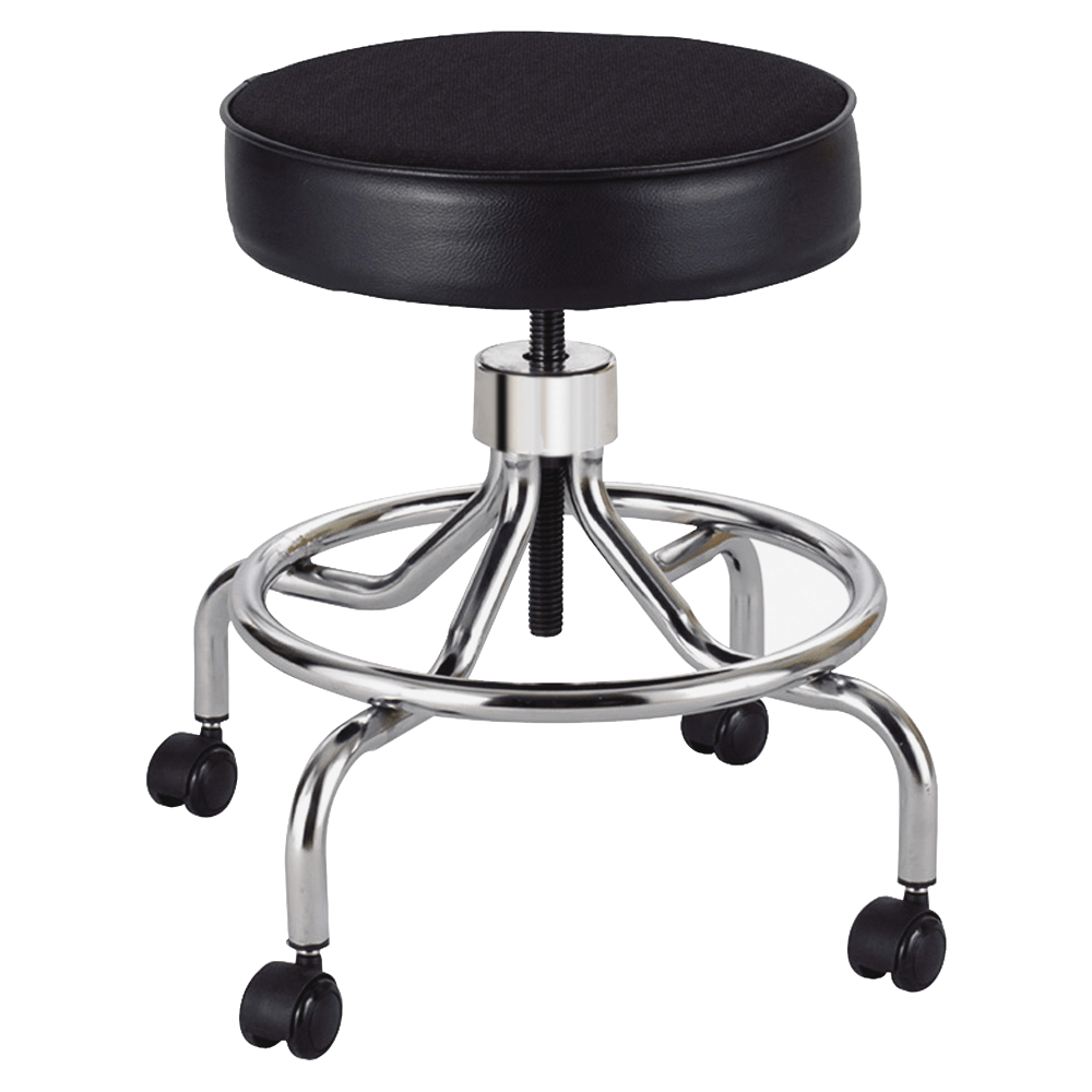 Safco® Screw-Lift Lab Stool, 25"H x 23"W x
