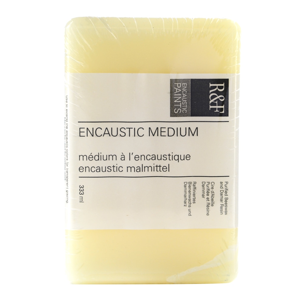 R & F Handmade Paints Encaustic Medium, Cake,