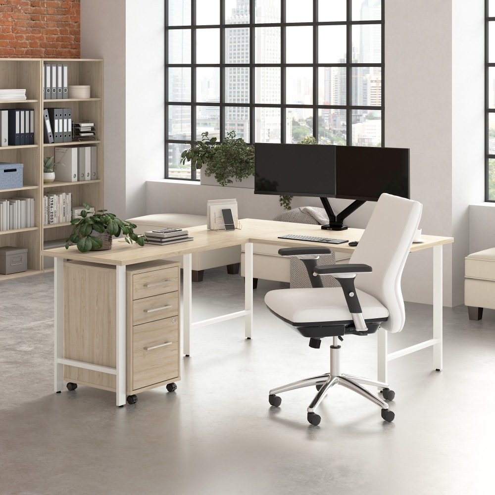 Bush Business Furniture Hustle 60"W L-Shaped Corner Computer