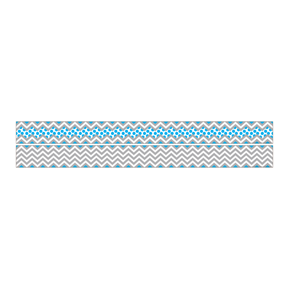 Barker Creek Double-Sided Straight-Edge Border Strips, 3" x