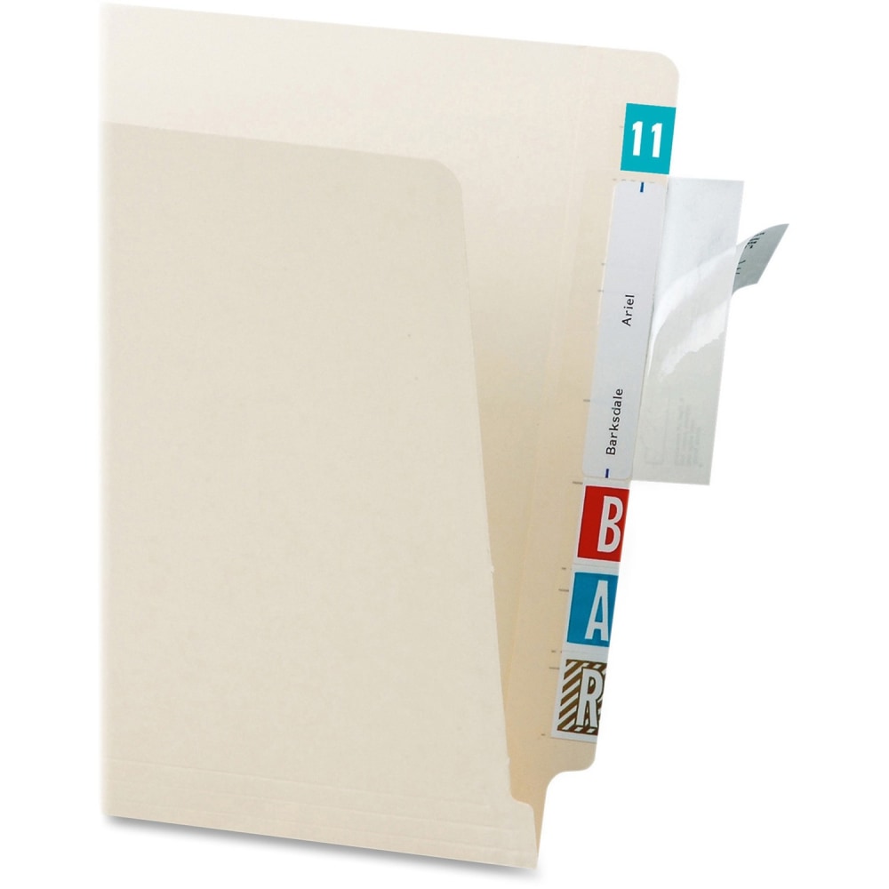 Tabbies Self-adhesive File Folder Label Protectors - Clear