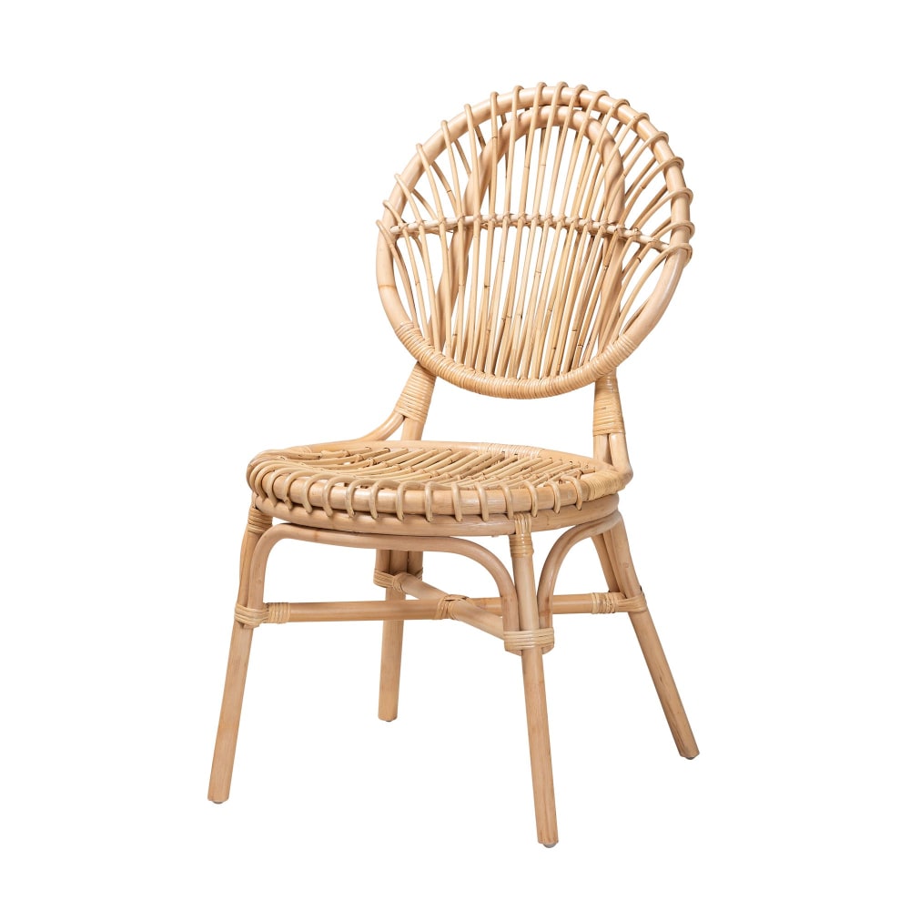 bali & pari Iris Modern Bohemian Rattan Dining
