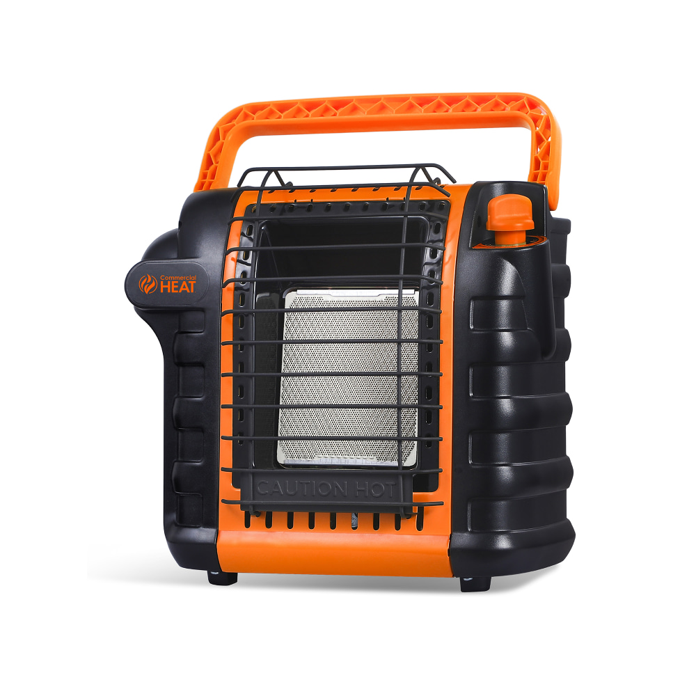 Commercial Heat Portable Outdoor Propane Heater, 9,000 BTUs,
