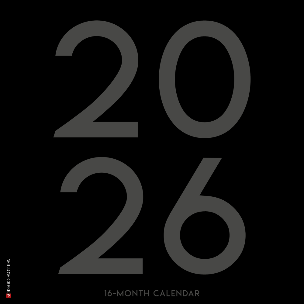 2026 Willow Creek Press Art & Design Monthly