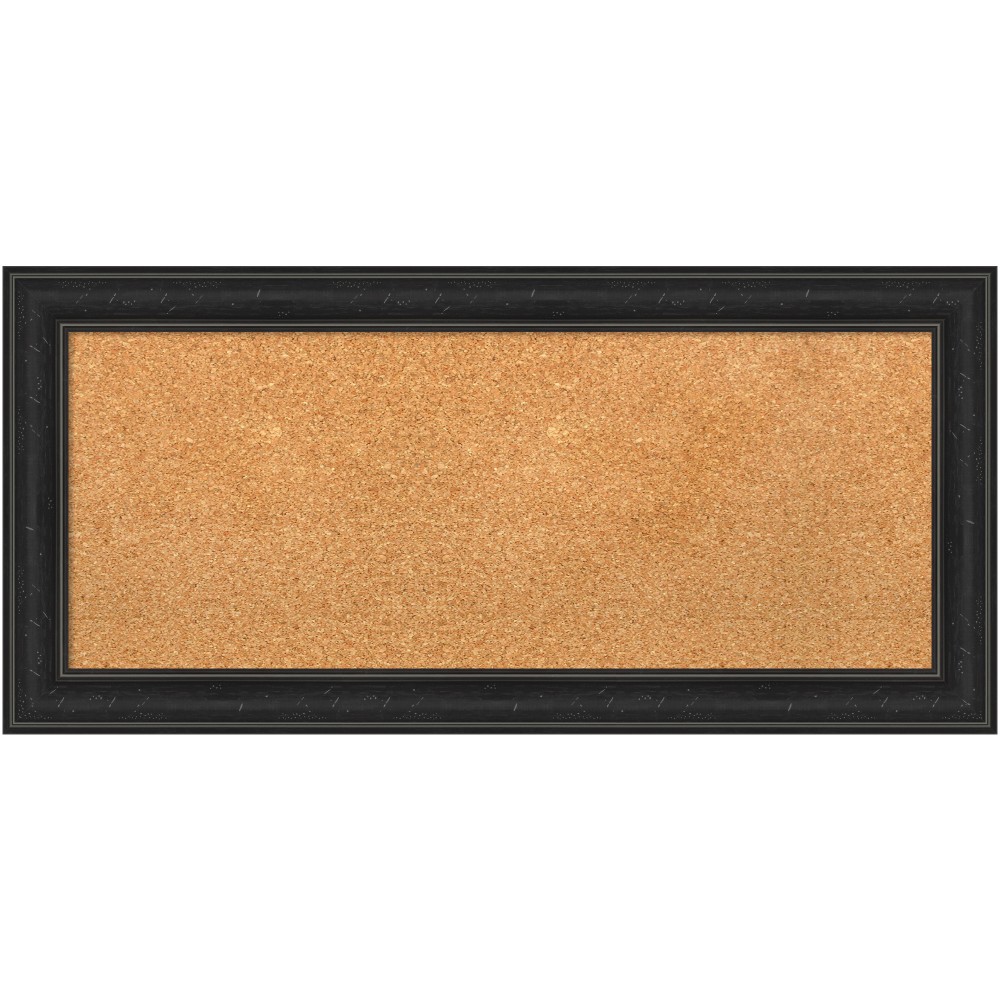 Amanti Art Cork Bulletin Board, 34" x 16",