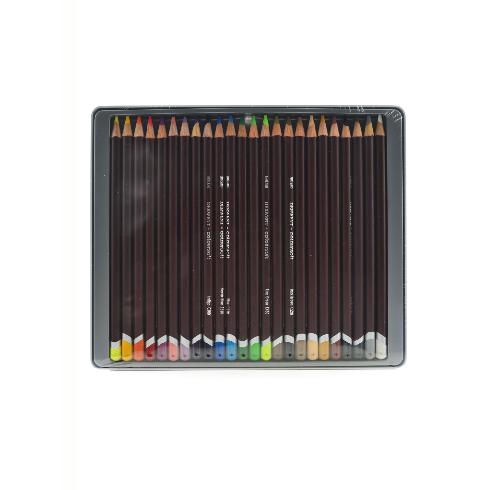 Derwent Coloursoft Pencil Set, Assorted Colors, Set Of