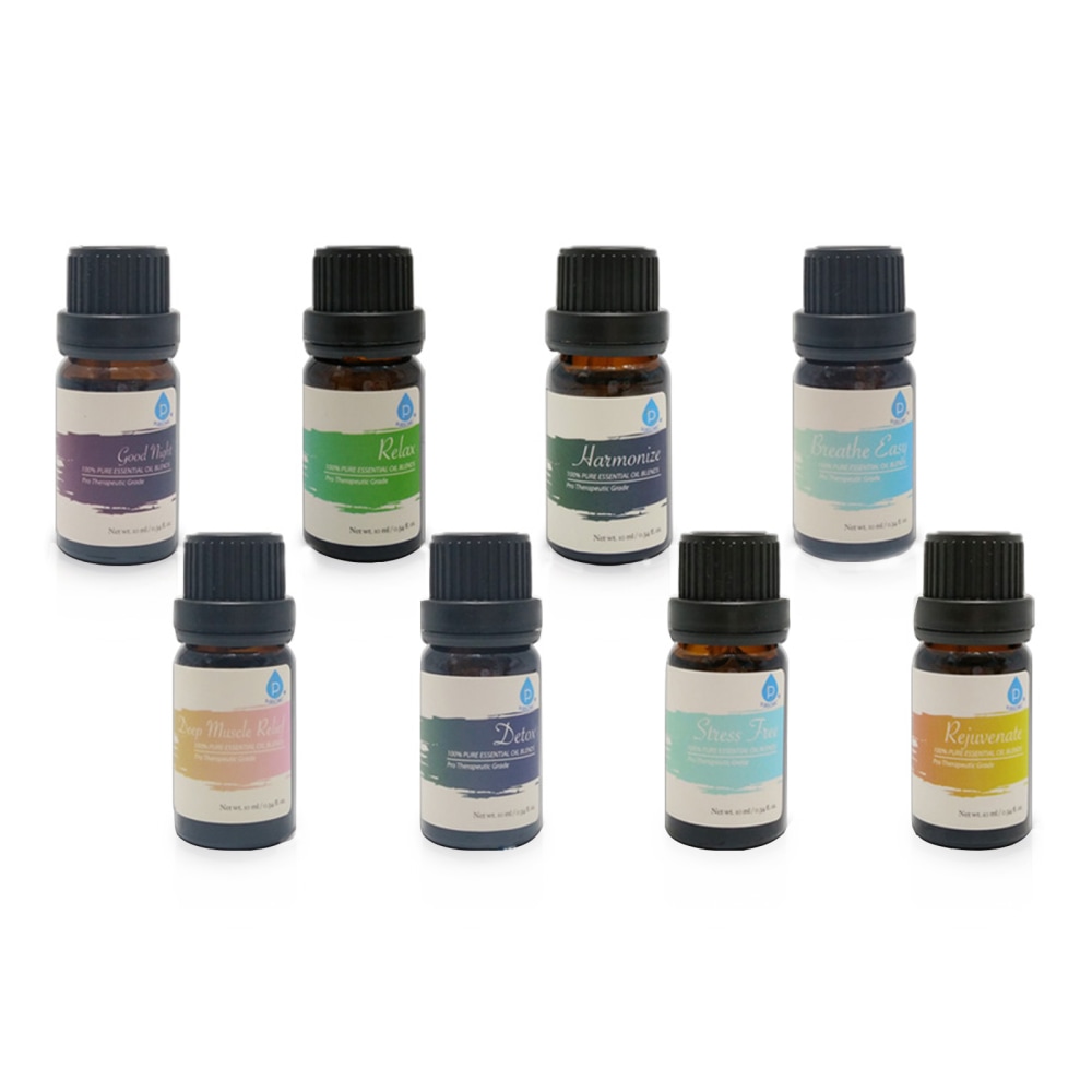 Pursonic Pure Essential Aroma Oil Blends, 0.34 Fl