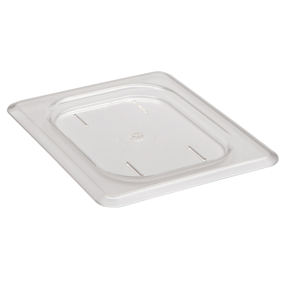 Cambro Camwear 1/8 Flat Food Pan Lids, Clear,