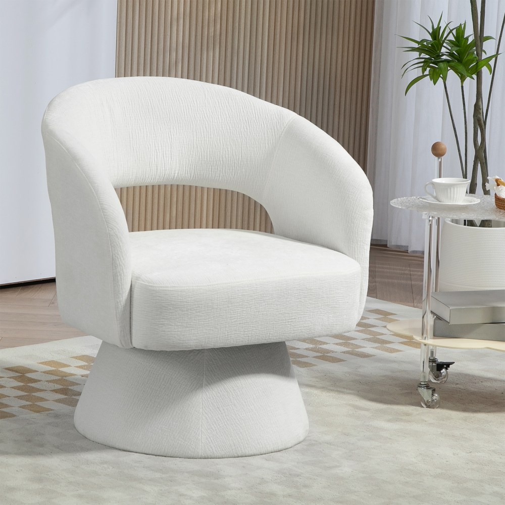 Glamour Home Belenus Corduroy Fabric Accent Chair With