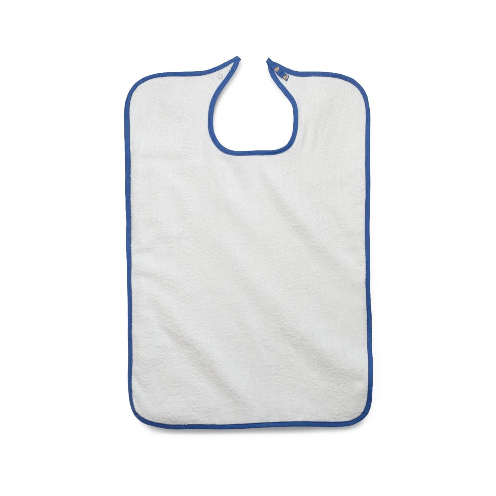 Medline Snap-Closure Terry Clothing Protectors, 21" x