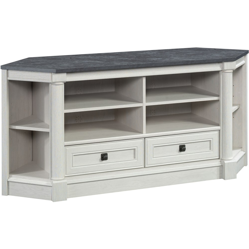 Sauder® Palladia Corner Credenza Entertainment Center For