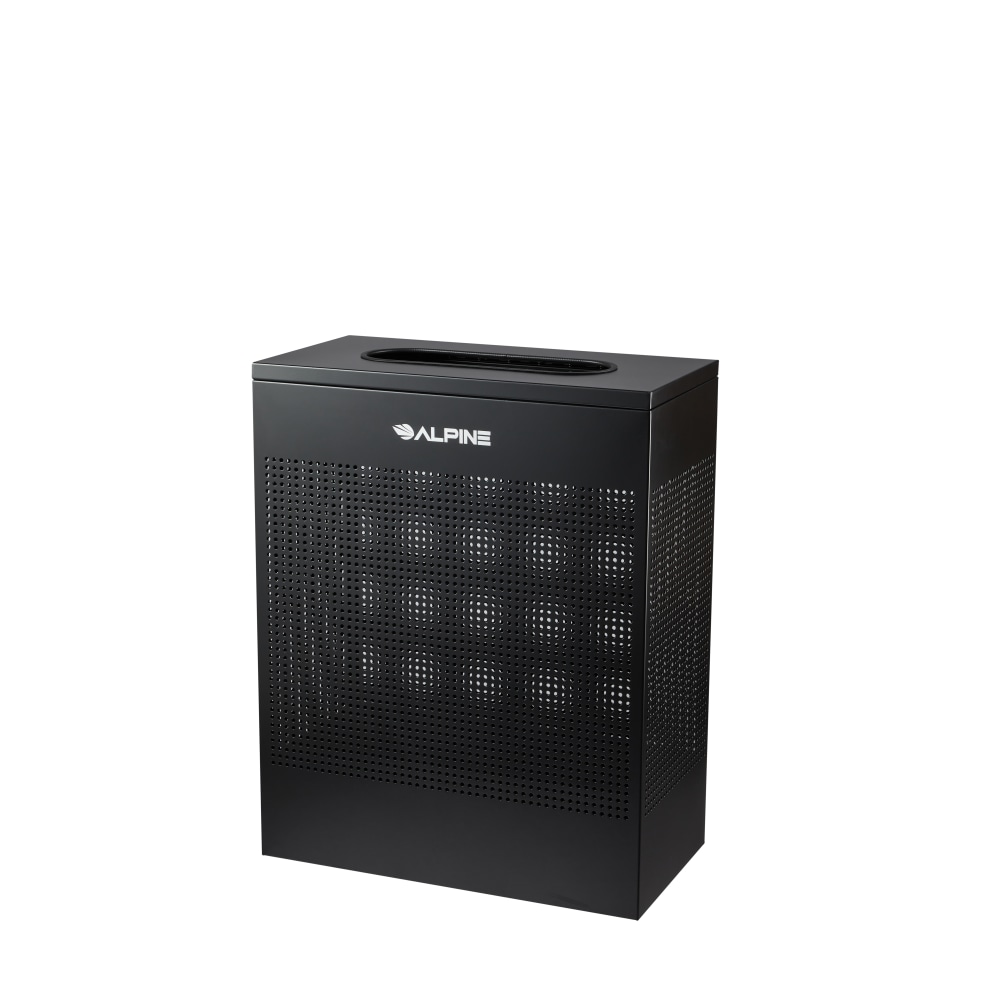 Alpine Industries Steel, Indoor Trash Can, 23 Gallon,