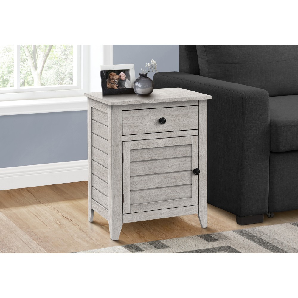 Monarch Specialties Hani Rectangular Accent Table, 25-1/4”H x