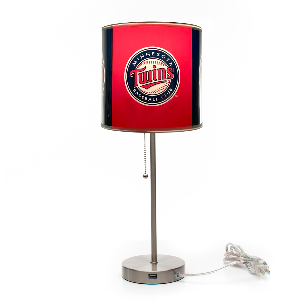 Imperial MLB Table Lamp, 19"H, Minnesota Twins