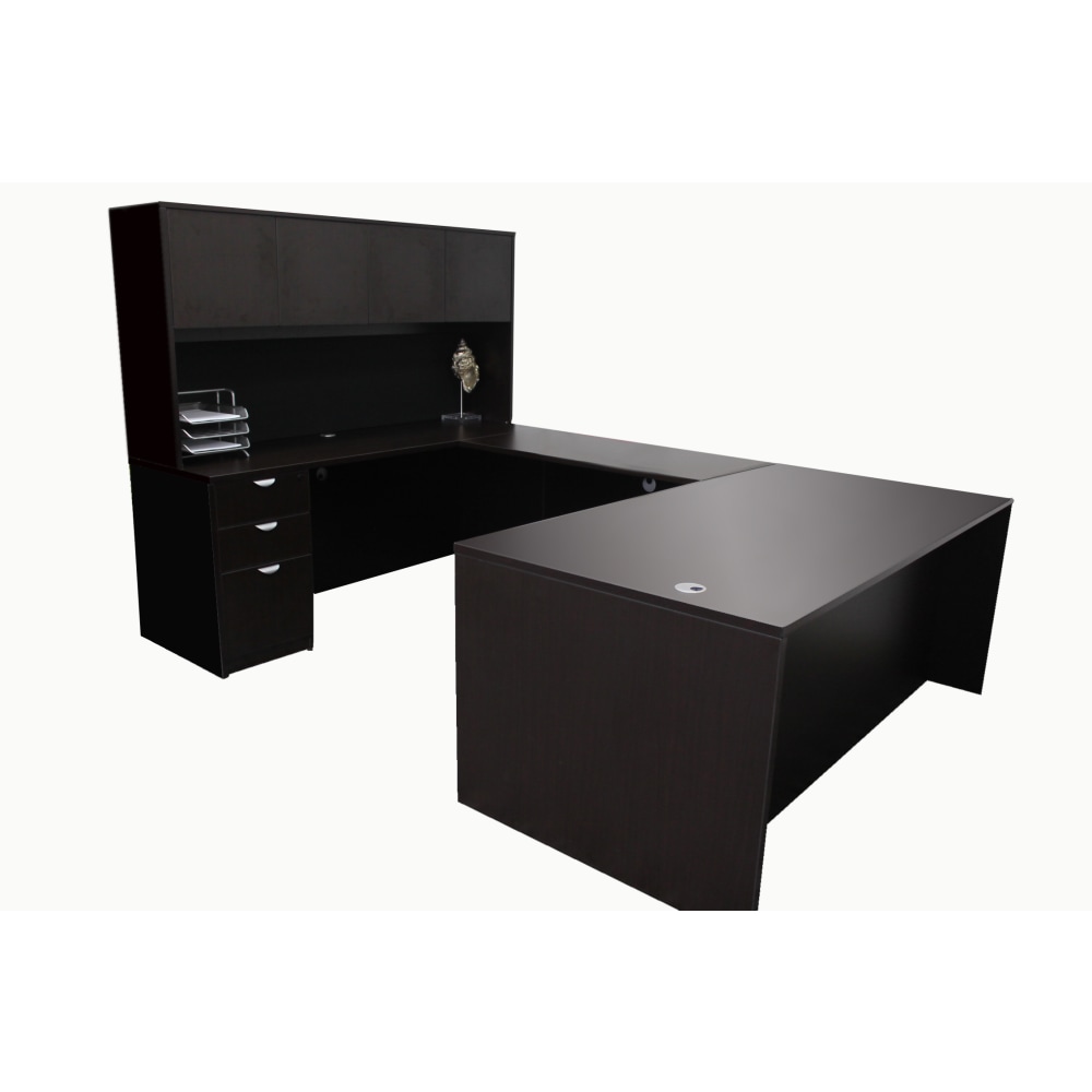 Boss Office Products Holland Series Executive U-Shaped Desk