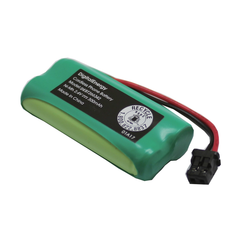 Digital Energy® Cordless Phone Battery, 2.4 Volts, 300