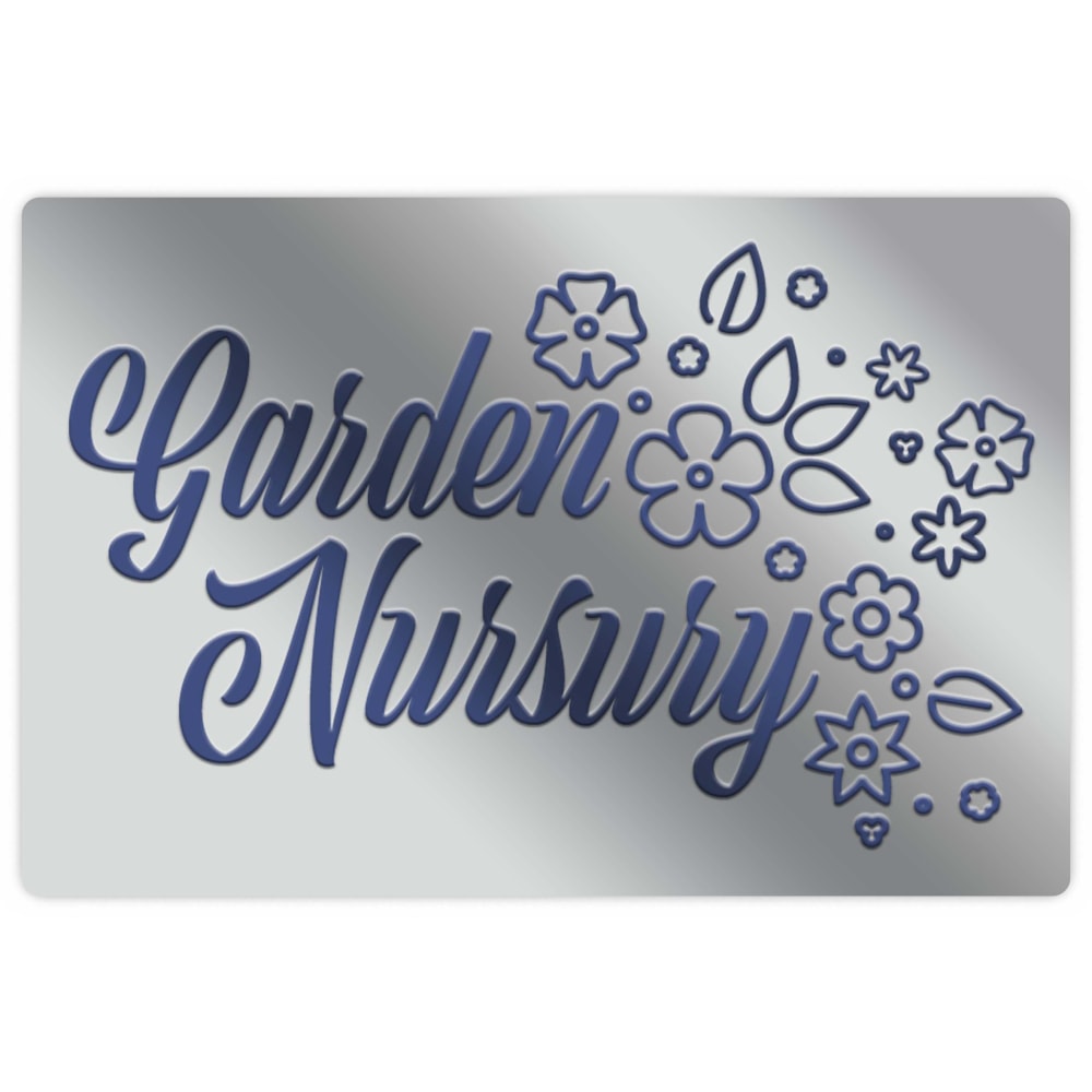 Custom 1-Color Foil-Embossed Labels And Stickers, 2" x