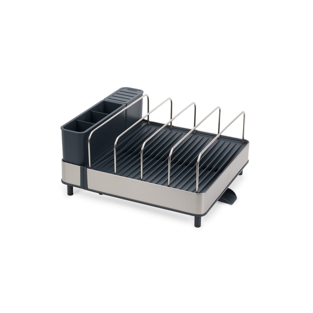 Joseph Joseph Extend Stainless Steel Dish Drainer, Silver,