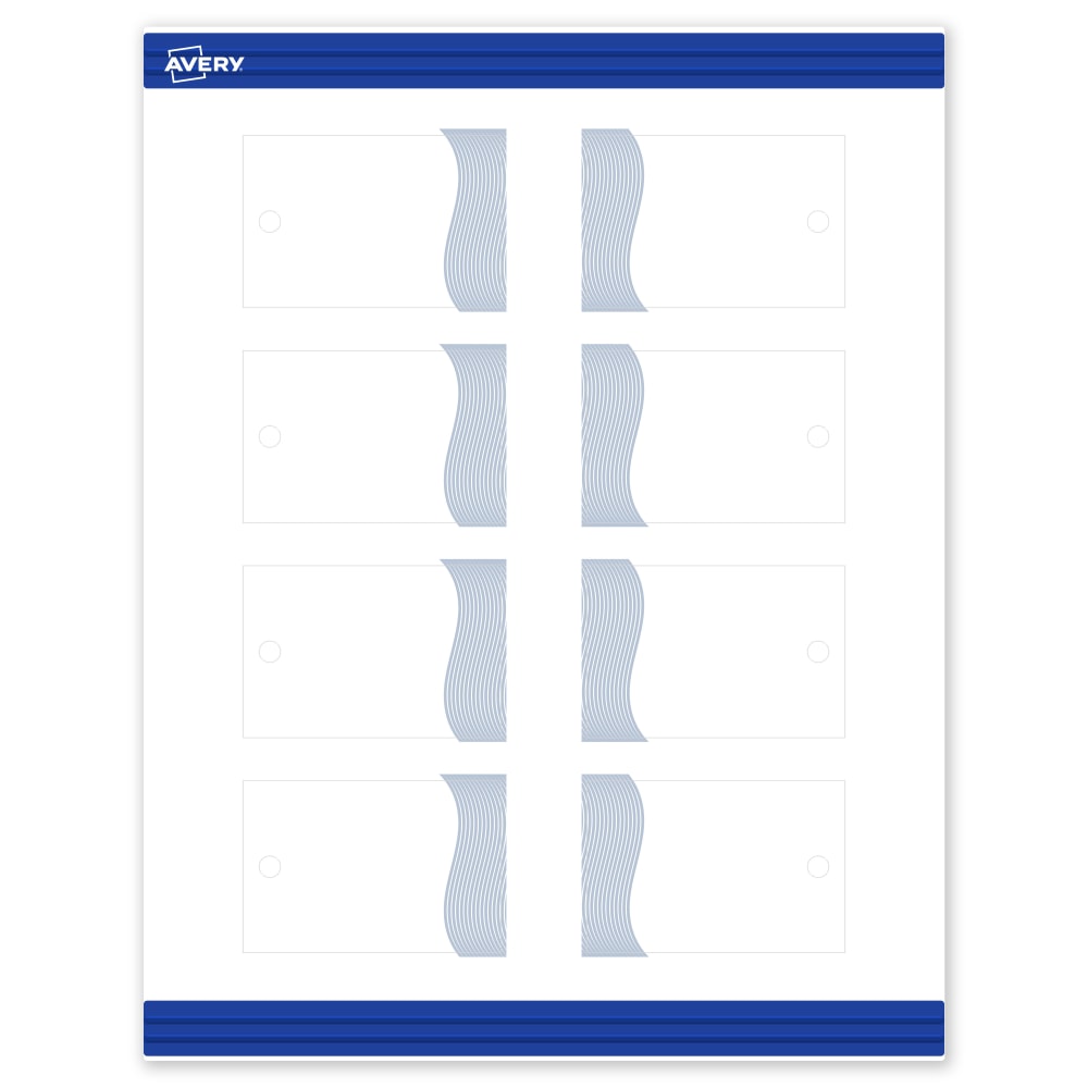 Avery® Printable Tags With Sure Feed® Technology, 2"