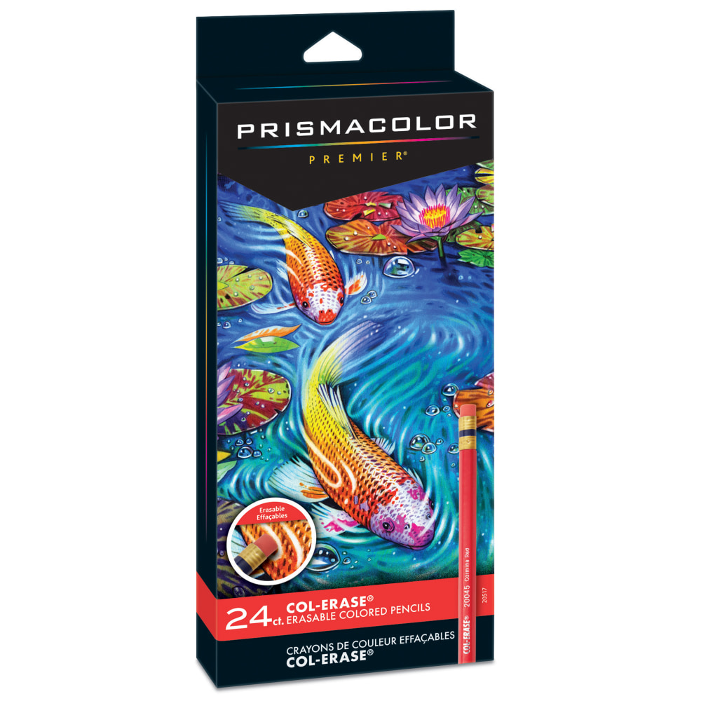 Prismacolor® Col-Erase® Pencils, Assorted Colors, Box Of 24