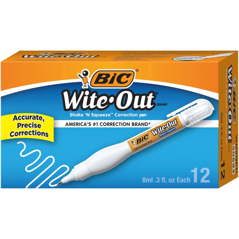 Wite-Out Shake &#x27;N Squeeze Correction Pen - Pen