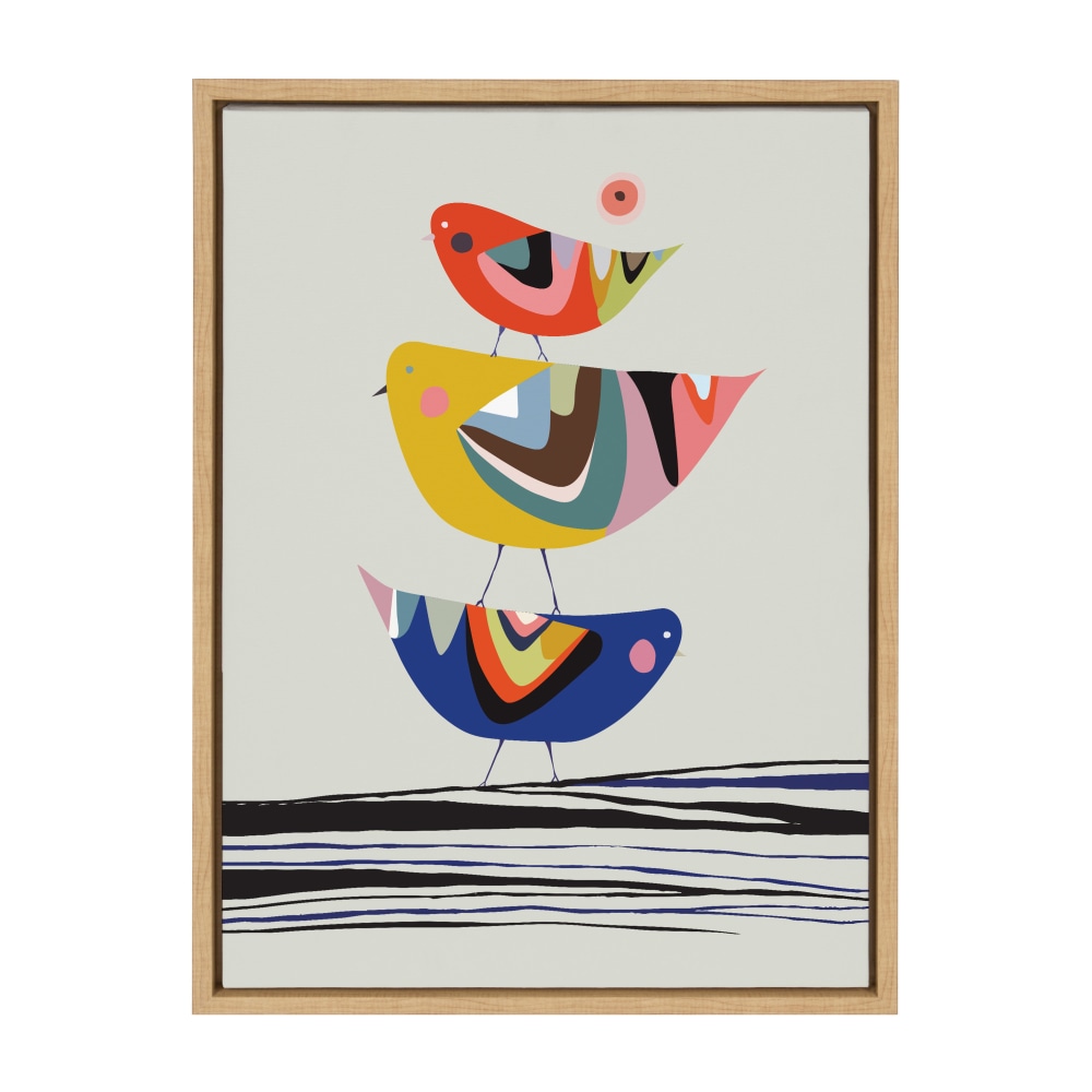 Uniek Kate And Laurel Sylvie Framed Canvas Wall