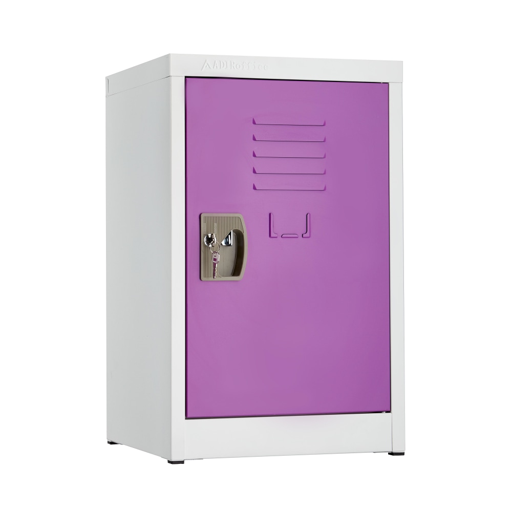 Alpine AdirOffice 1-Tier Steel Locker, 24"H x 15"W
