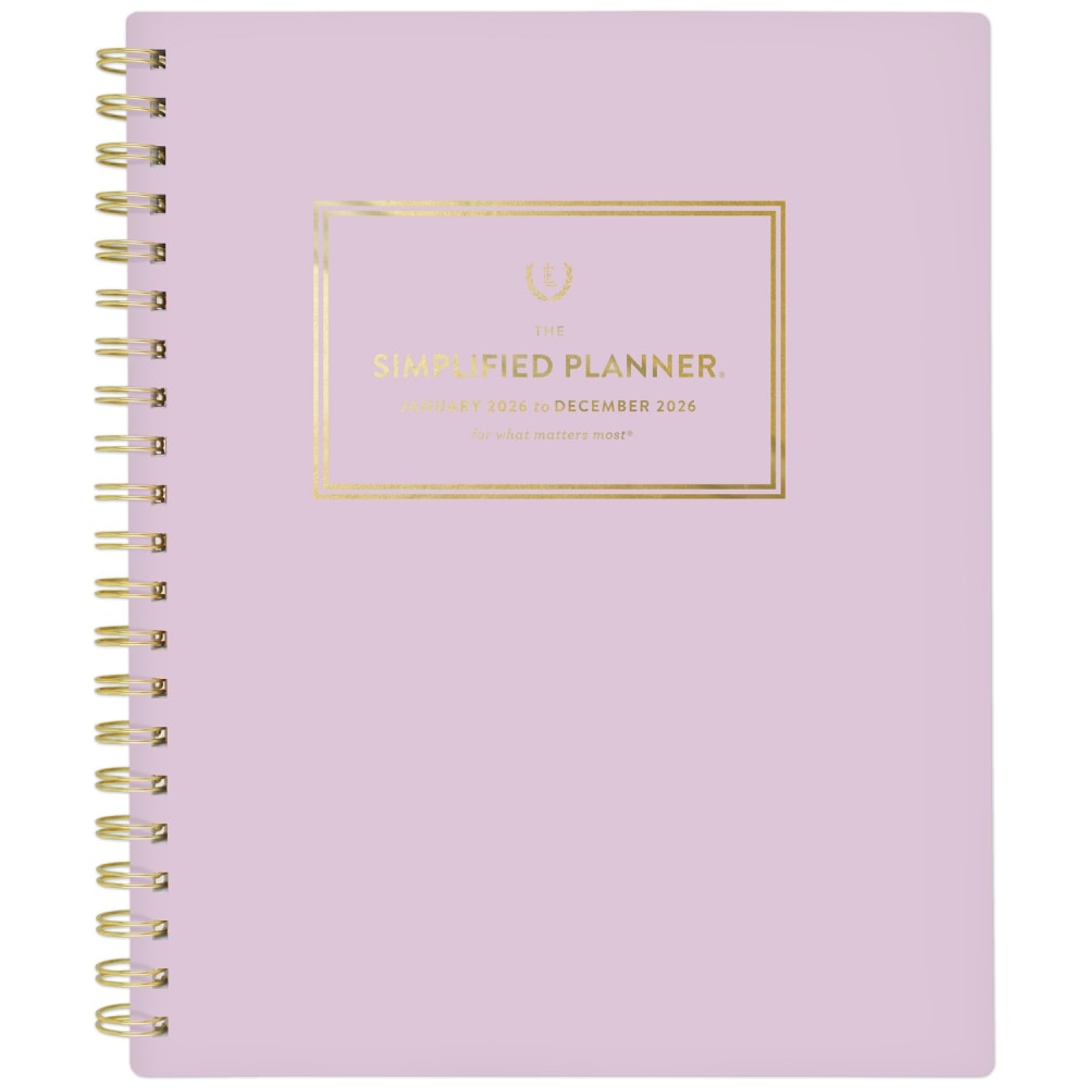 Simplified by Emily Ley for AT-A-GLANCE® 2026 Weekly