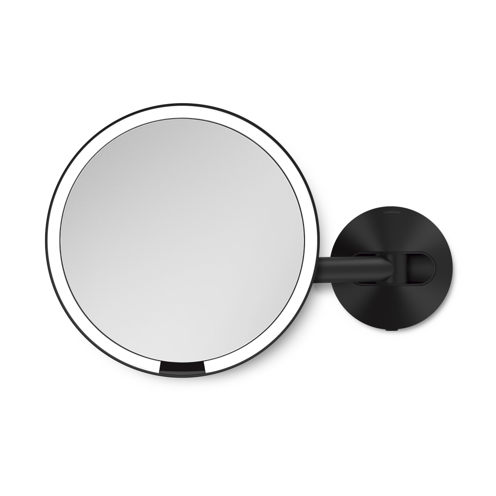 simplehuman Wall Mount Sensor Mirror, 9-1/8”H x 13-13/16”W