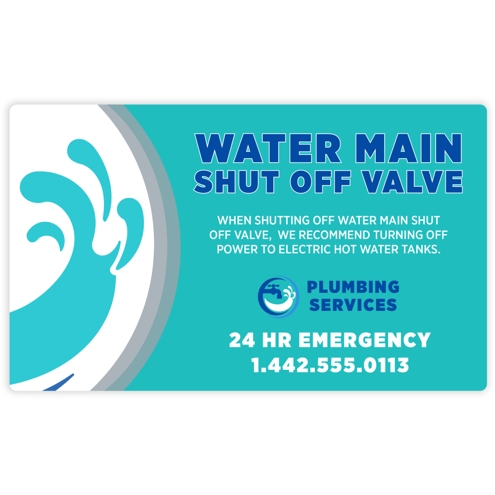 Custom Outdoor Weatherproof Full-Color Labels, 3" x 5",