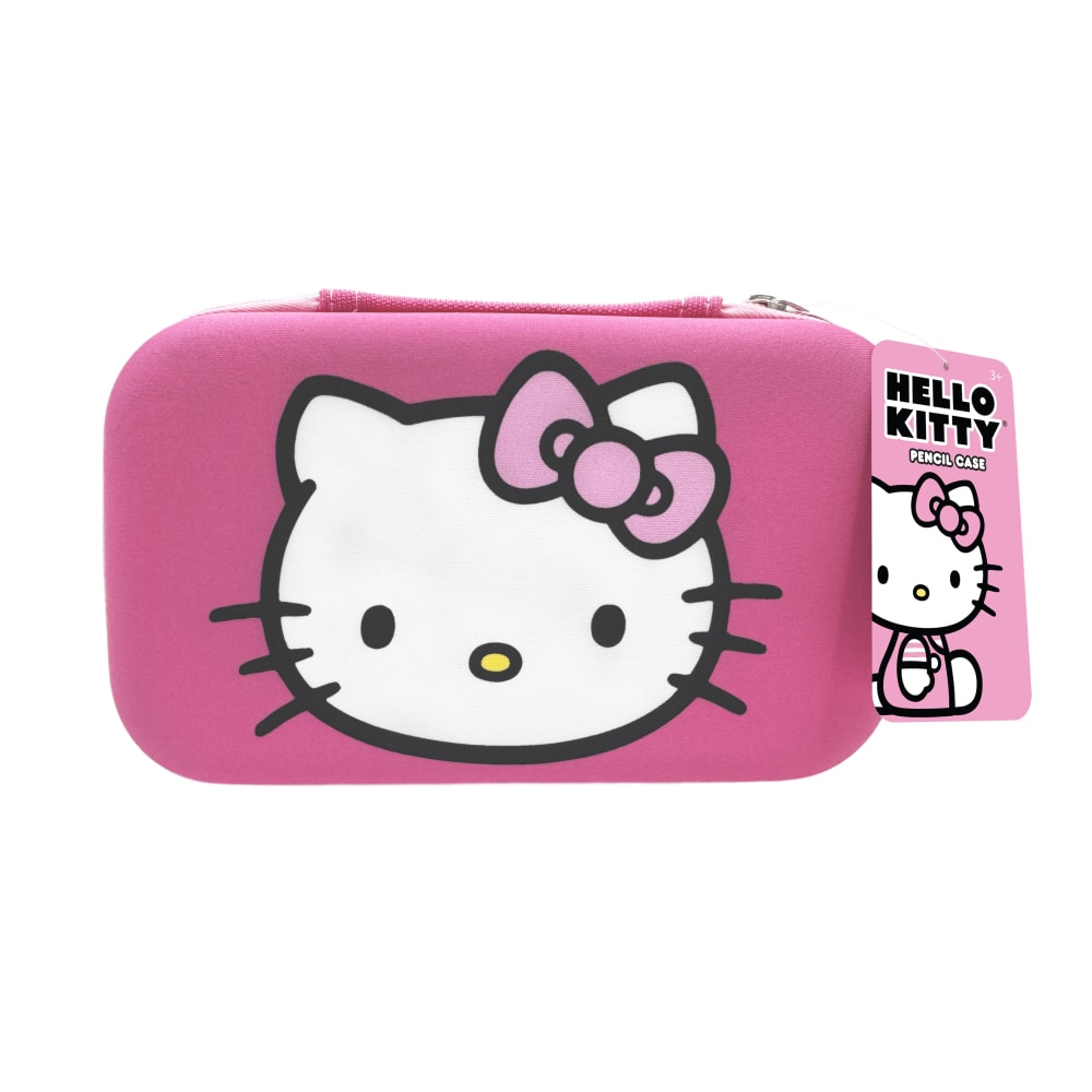 Hello Kitty Molded Pencil Case, 8.75" x 5"