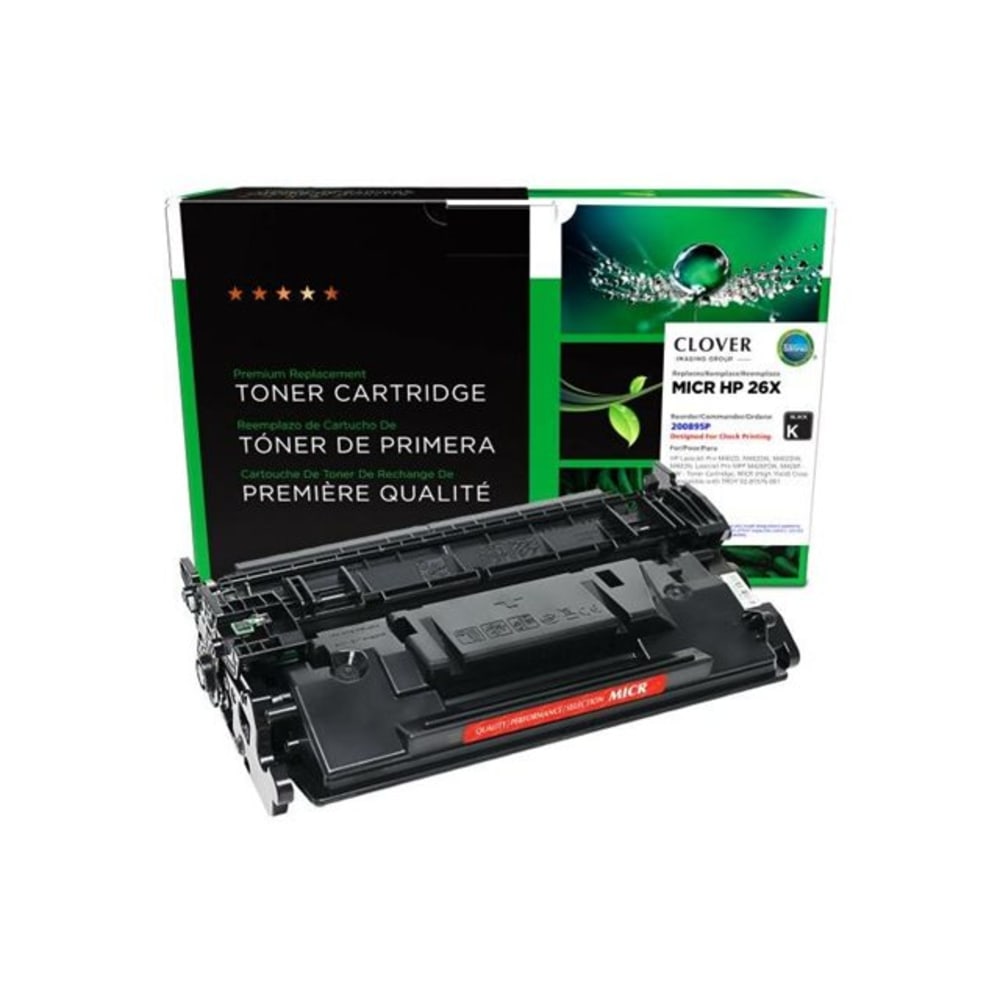 Office Depot® Remanufactured Black High Yield MICR Toner