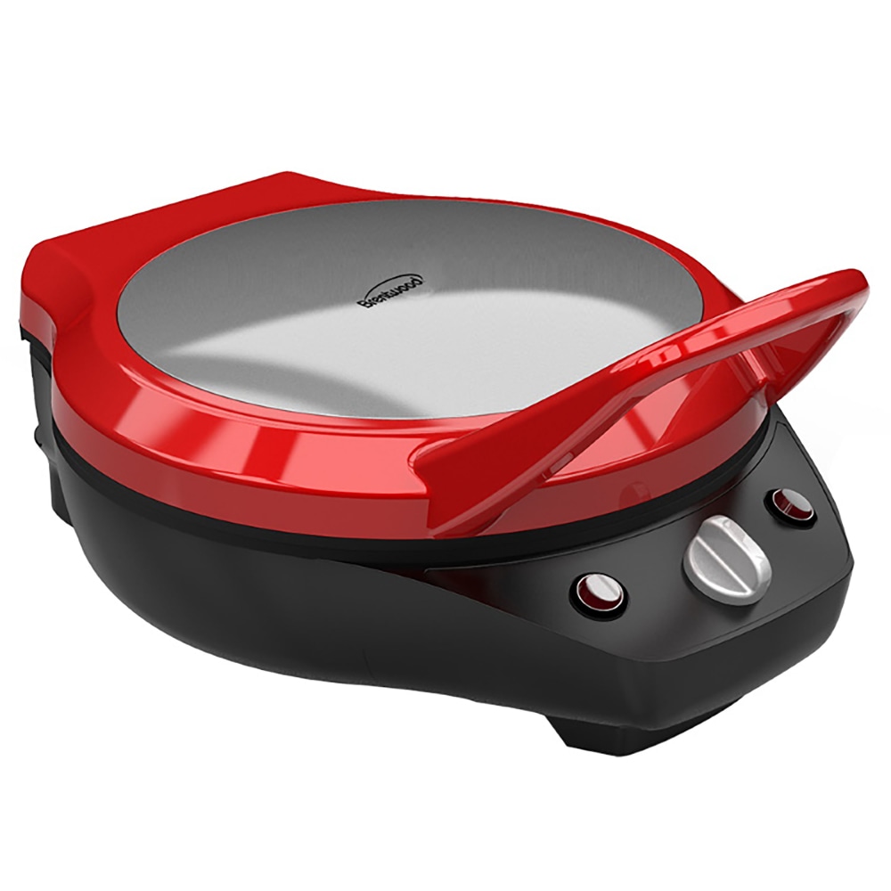Brentwood 1200W Nonstick Pizza Maker And Grill, 13”H