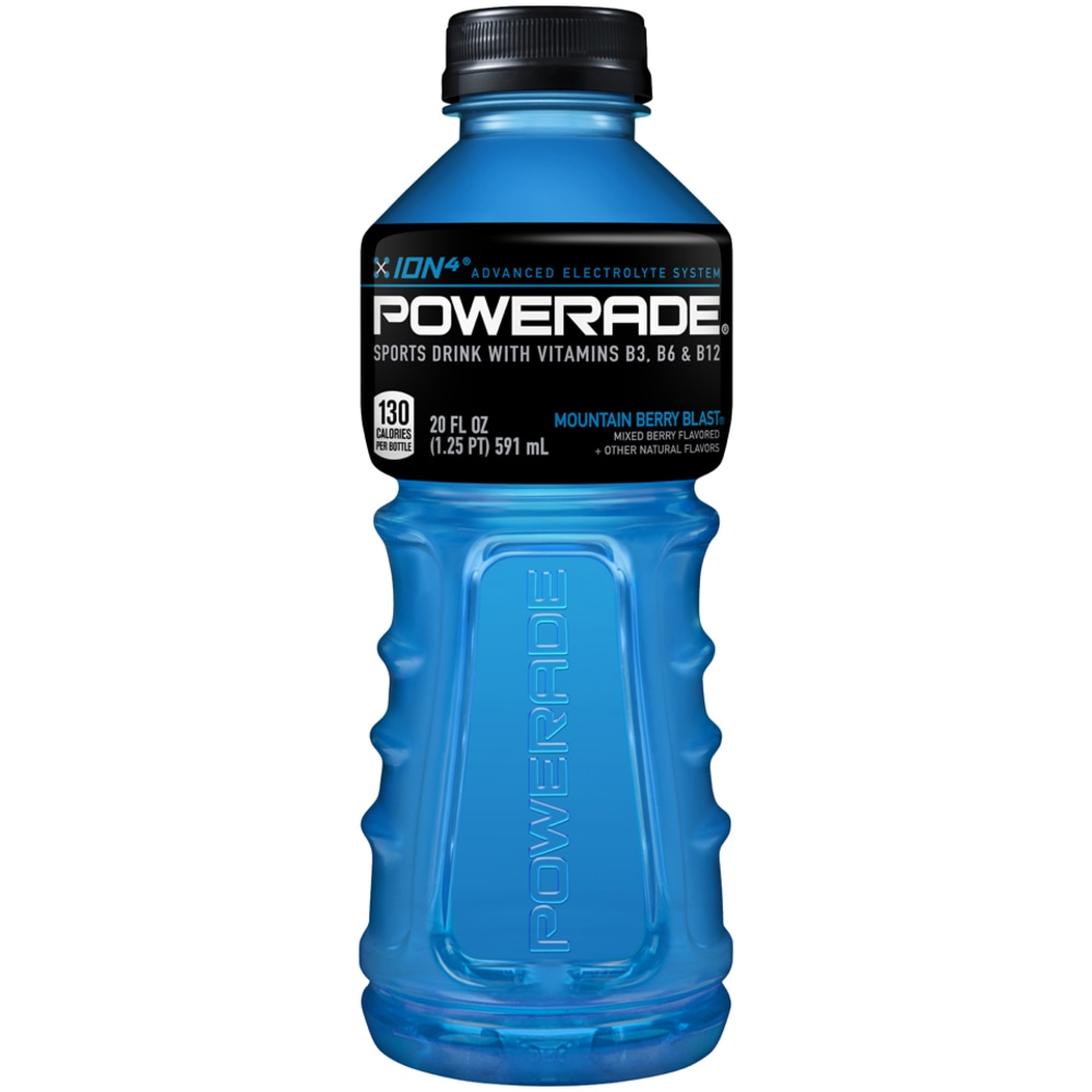 Powerade® Liquid Hydration Energy Drink, Mountain Blast (Berry),