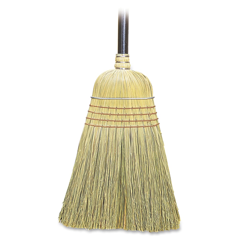 Genuine Joe Warehouse Broom - Corn Fiber Bristle