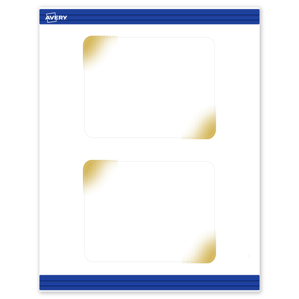 Avery® Printable Postcards With Sure Feed® Technology,