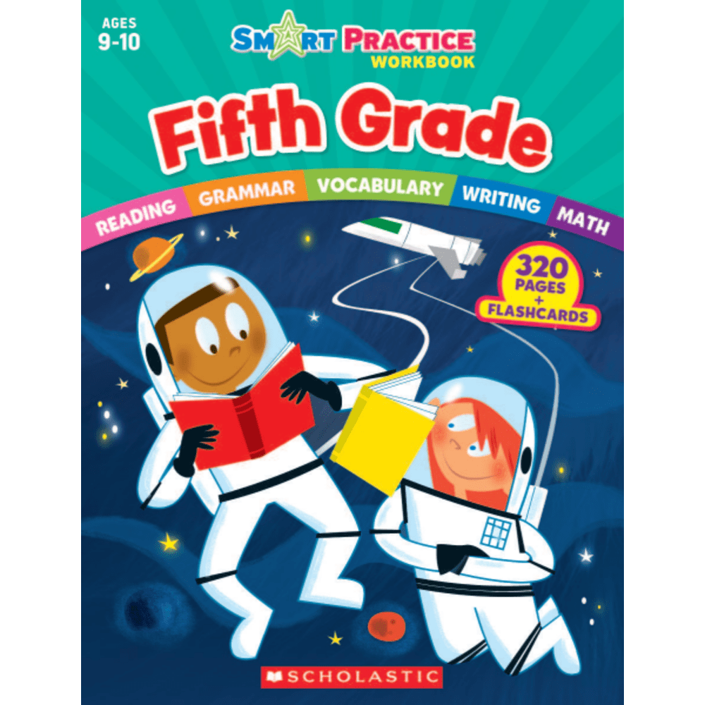 Scholastic Smart Practice Workbook With 48 Flash Cards,