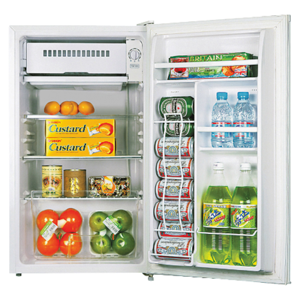 Lorell® 3.3 Cu Ft Compact Refrigerator, Light Blue/White