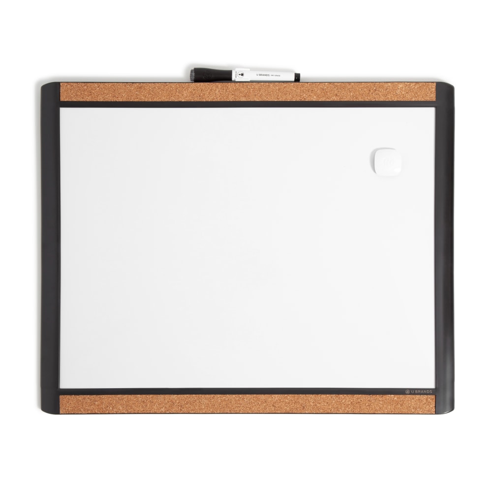 U Brands PINIT Magnetic Dry-Erase Board, 20" X