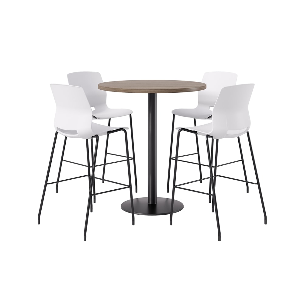 KFI Studios Proof Bistro Round Pedestal Table With