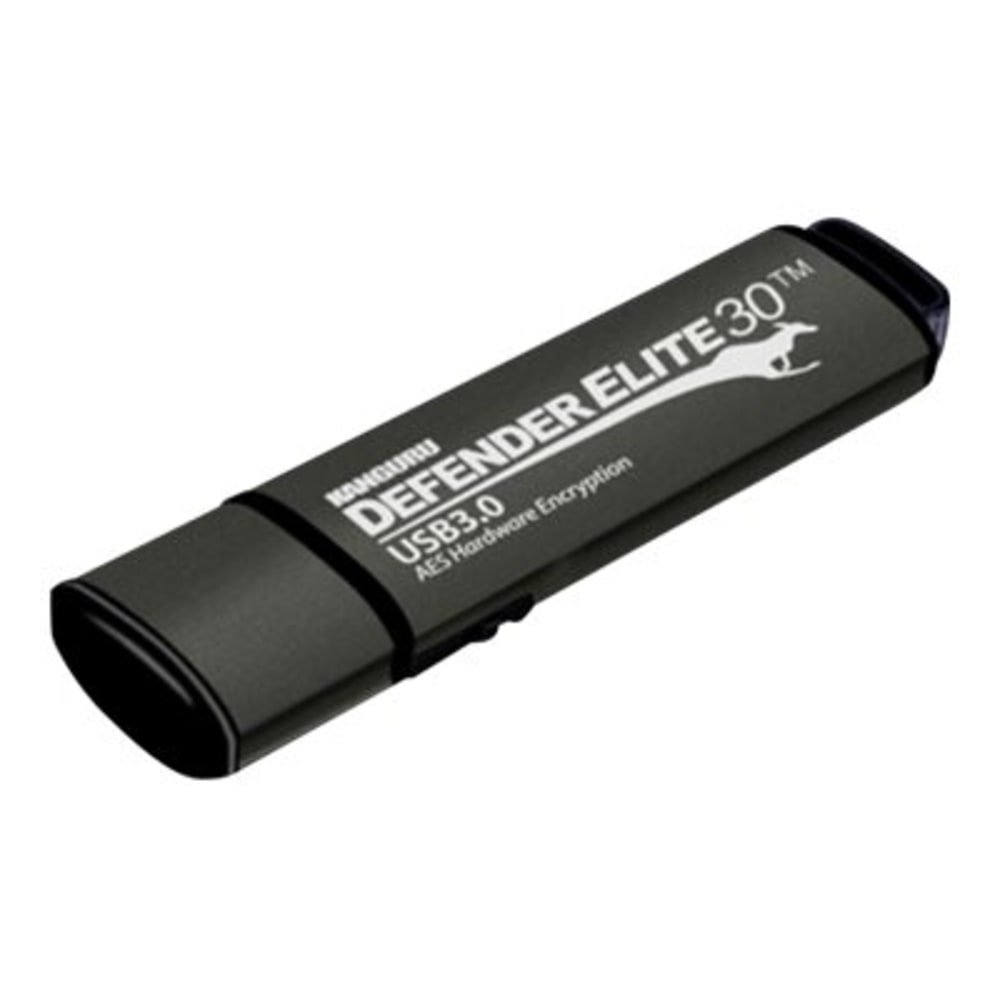 Kanguru Defender Elite30 Hardware Encrypted Secure SuperSpeed USB